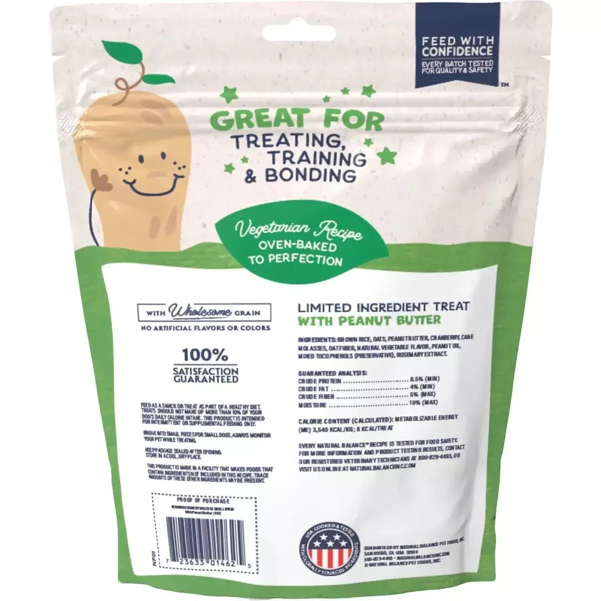 Natural Balance Pet Foods Rewards Crunchy Biscuits Dog Treats - Talis Us