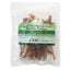 Papa Bow Wow Buffalo Tendon Dog Treats in a clear bag for natural pet snacks