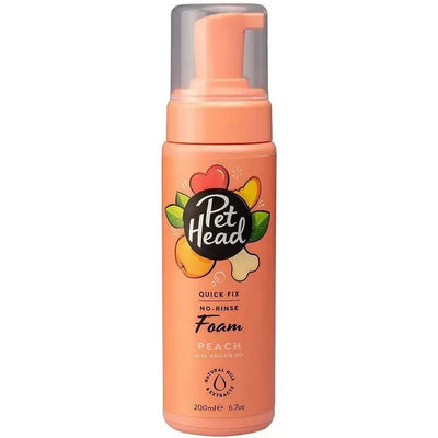 Pet Head Quick Fix No - Rinse Foam for Dogs Peach with Argan Oil - Talis Us