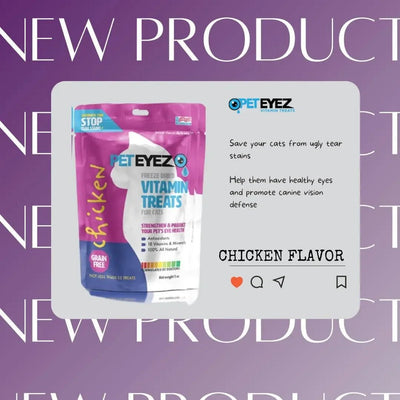 PetEyez™️ Cats Vitamin Chicken Cat Treats - Talis Us