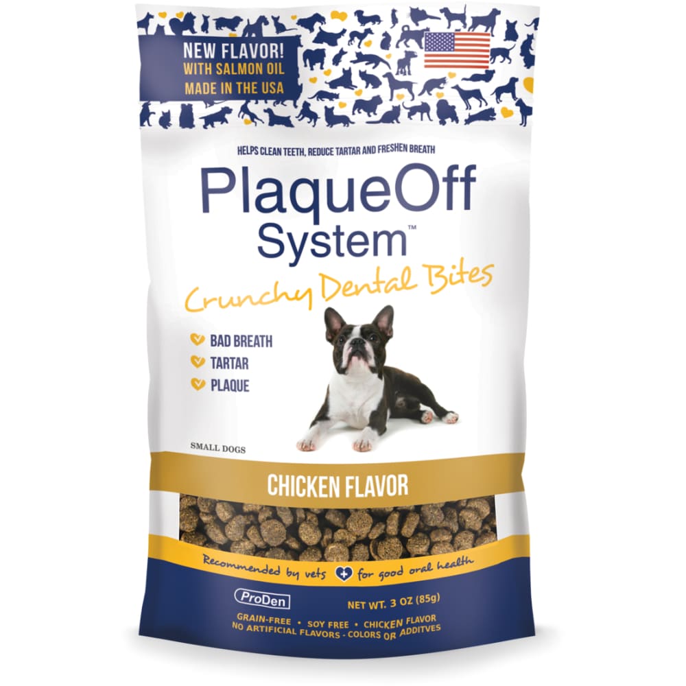 PlaqueOff Crunchy Dental Bites Small Dog PlaqueOff