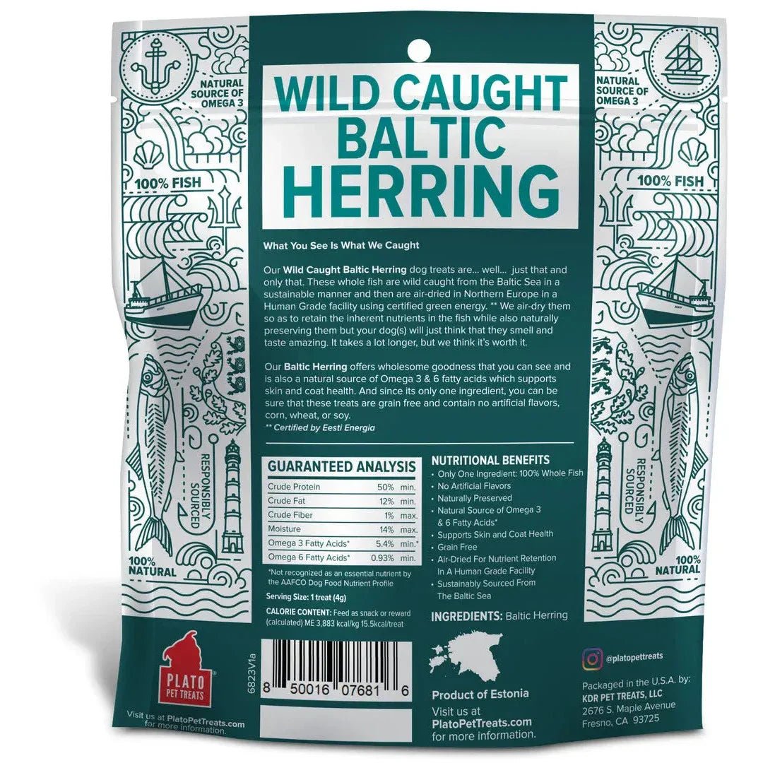 Plato Pet Treats Baltic Herring - Talis Us