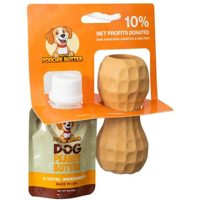 Poochie Butter 2oz Squeeze Pack + Medium Toy Filler - Talis Us