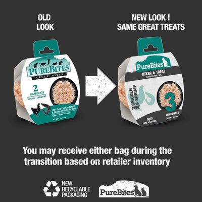 PureBites Mixers Chicken Breast & Wild Ocean Shrimp in Water Cat Food 12 / 1.76 oz - Talis Us