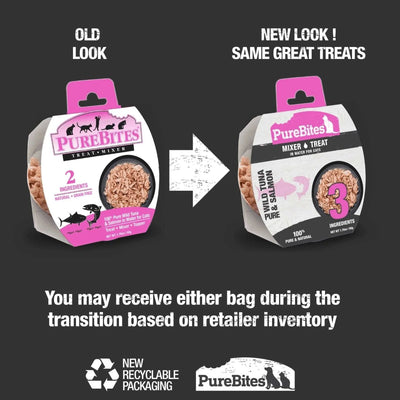 PureBites Mixers Wild Skipjack Tuna & Wild Alaskan Salmon in Water Cat Food - Talis Us