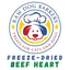 Raw Dog Barkery Beef Heart Freeze - Dried Dog Treats - Talis Us