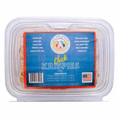 Raw Dog Barkery Chick Krispies Dog Treats - Talis Us