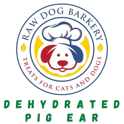 Raw Dog Barkery Pig Ears for Dogs Pork Dog Chew Treats 12 - Pack - Talis Us