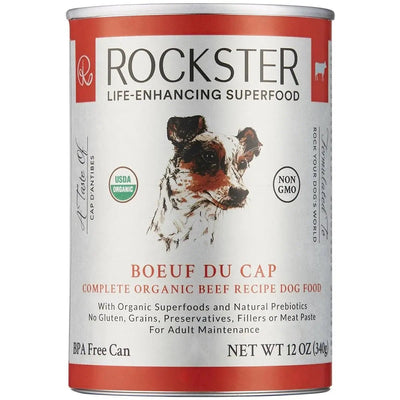 Rockster Boef Du Cap Beef Organic Wet Dog Food 12 / 12 oz - Talis Us