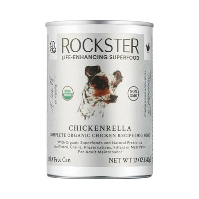 Rockster Chickenrella Organic Chicken Wet Dog Food 12 / 12 oz - Talis Us