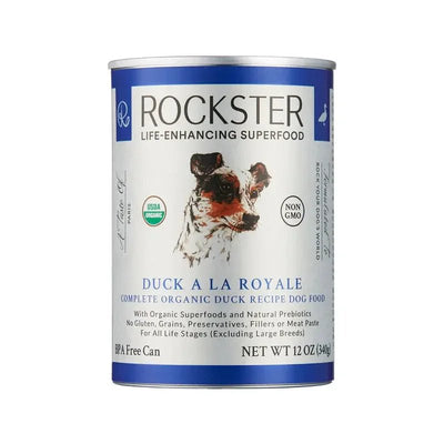 Rockster Duck A La Royale Wet Dog Food 12 / 12 oz - Talis Us