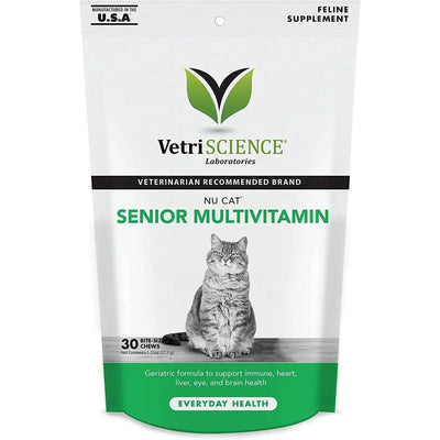 Vetri - Science Laboratories NuCat Senior Multivitamin for Cats 30ct - Talis Us
